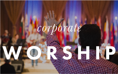 corporate worship button